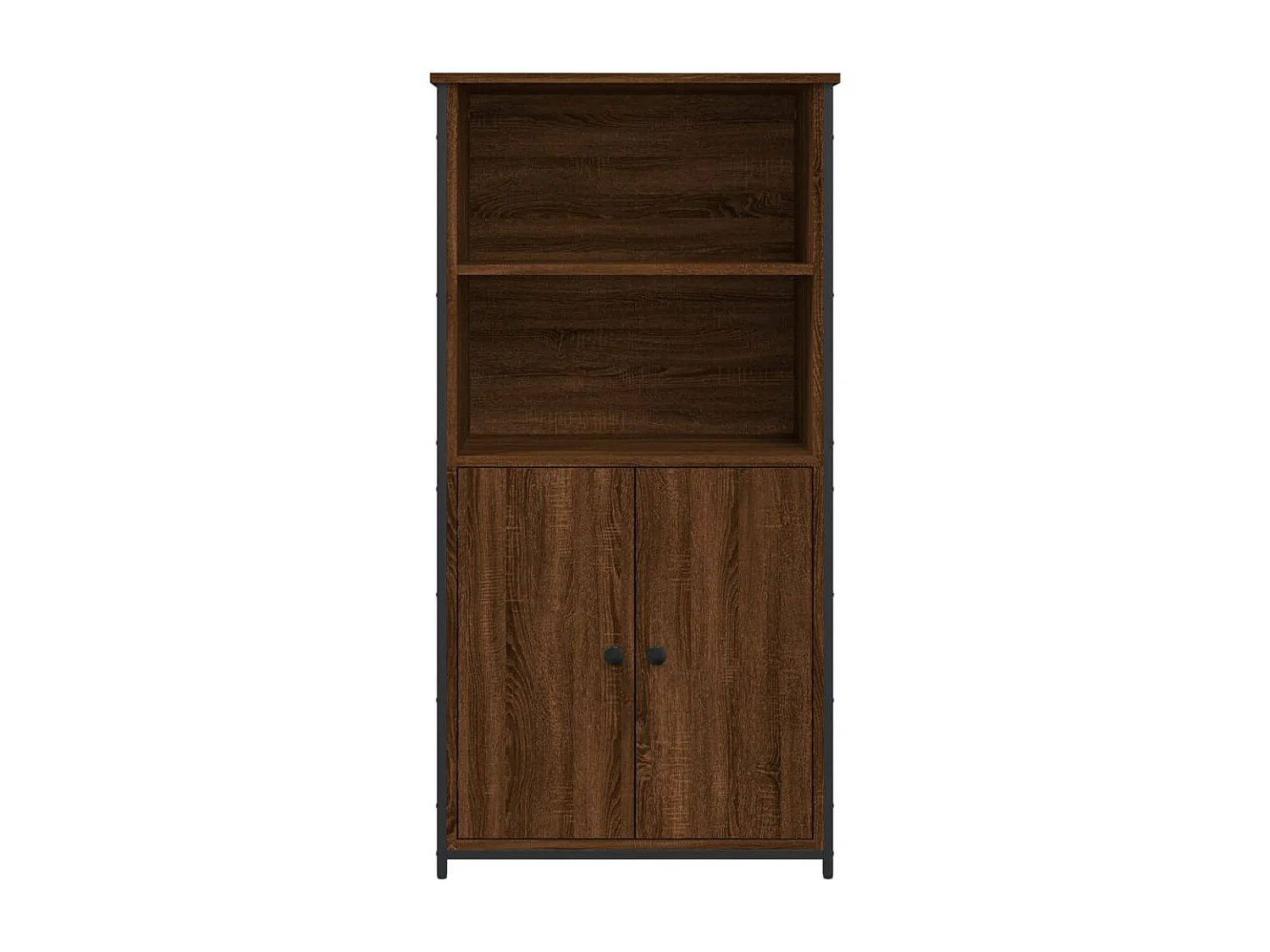 Buffet | Bahut | Meuble de rangement haut chêne marron 62x36x121,5 cm bois d'ingénierie