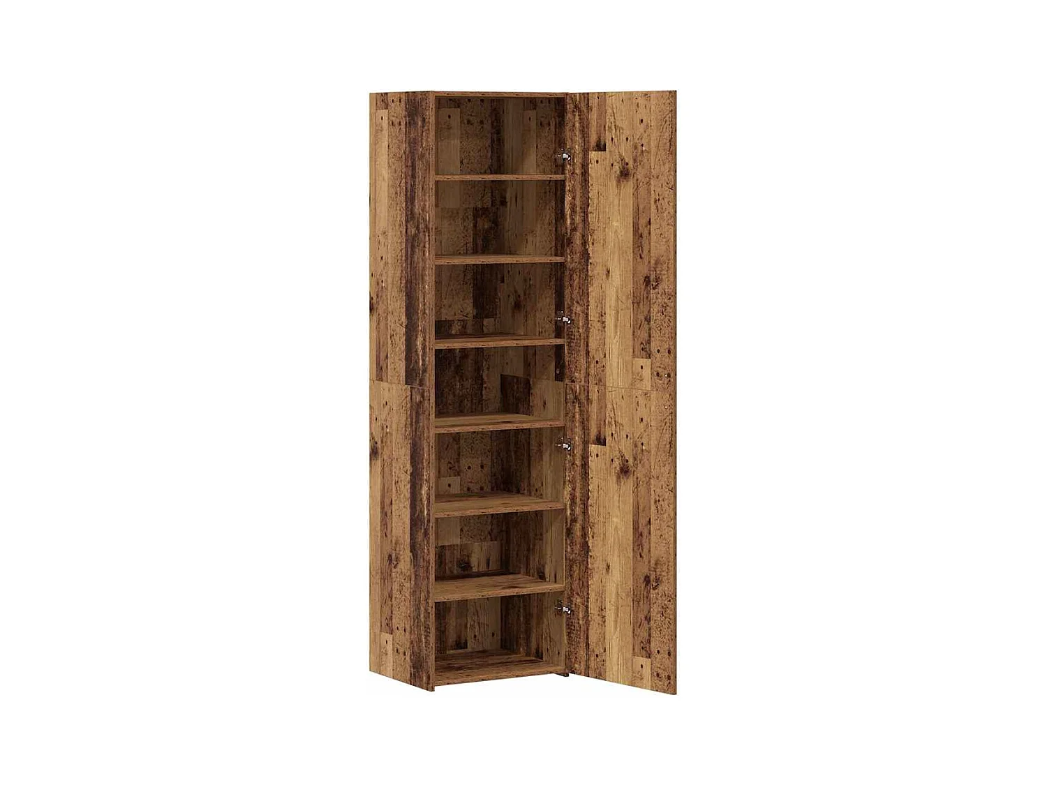 Buffet | Bahut | Meuble de rangement Vieilli 50x42.5x185 cm Bois d'Ingénierie