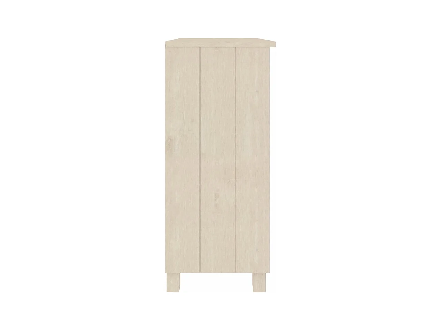 Buffet | Bahut | Meuble de rangement HAMAR Marron miel 85x35x80 cm Bois massif de pin