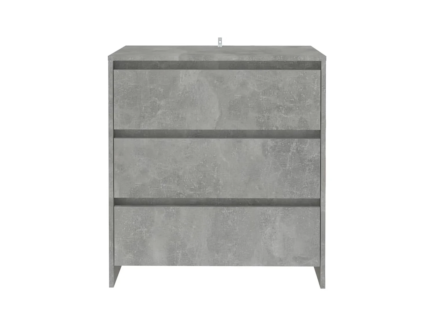 Buffet | Bahut | Meuble de rangement Gris béton 70x41x75 cm Bois d'ingénierie