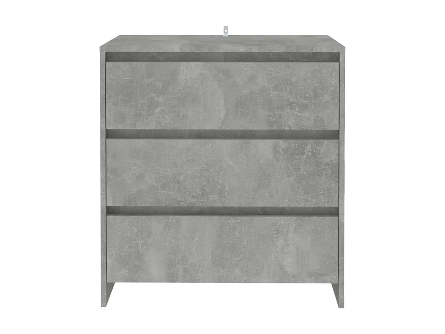 Buffet | Bahut | Meuble de rangement Gris béton 70x41x75 cm Bois d'ingénierie