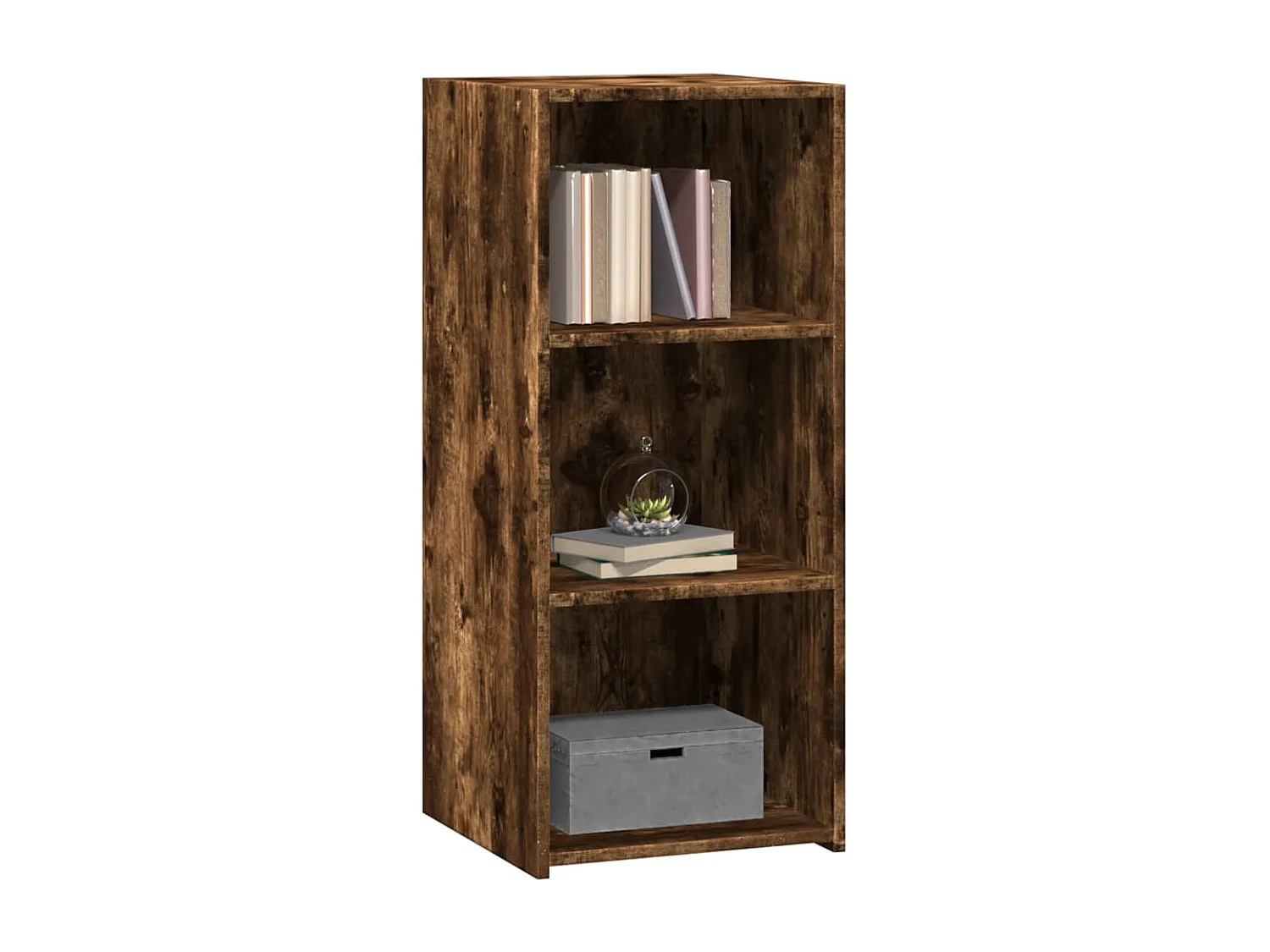Buffet | Bahut | Meuble de rangement chêne fumé 40x41x93 cm bois d'ingénierie