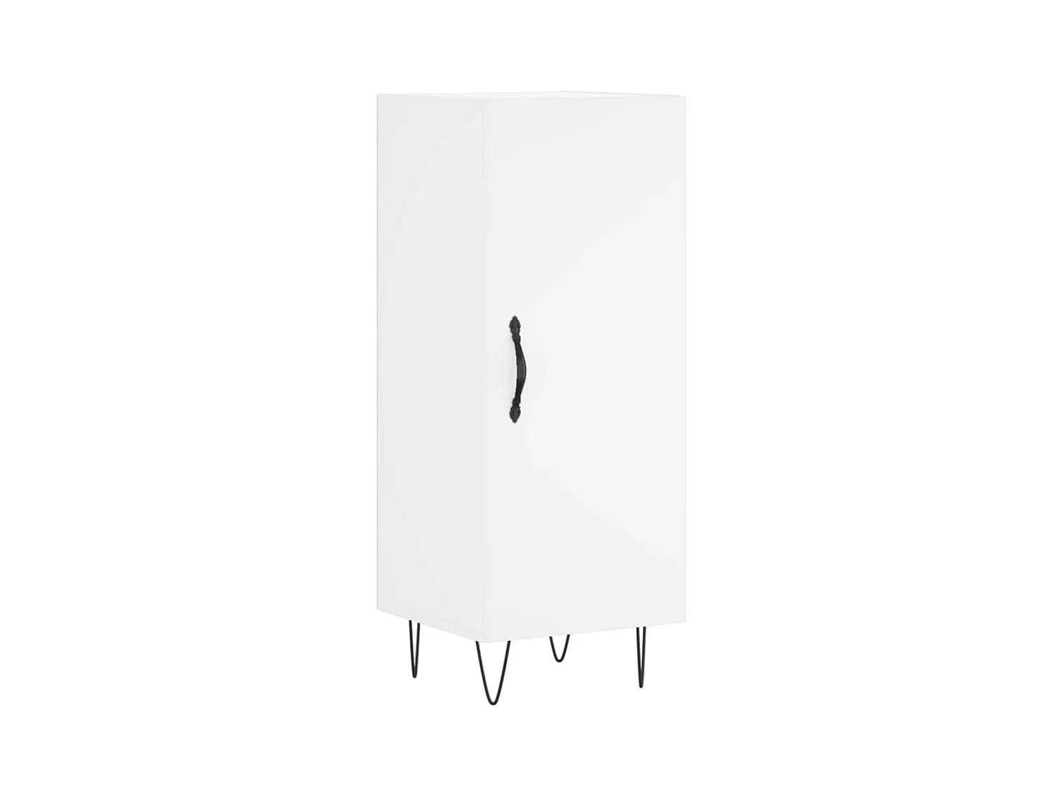 Buffet | Bahut | Meuble de rangement blanc 34,5x34x90 cm bois d'ingénierie