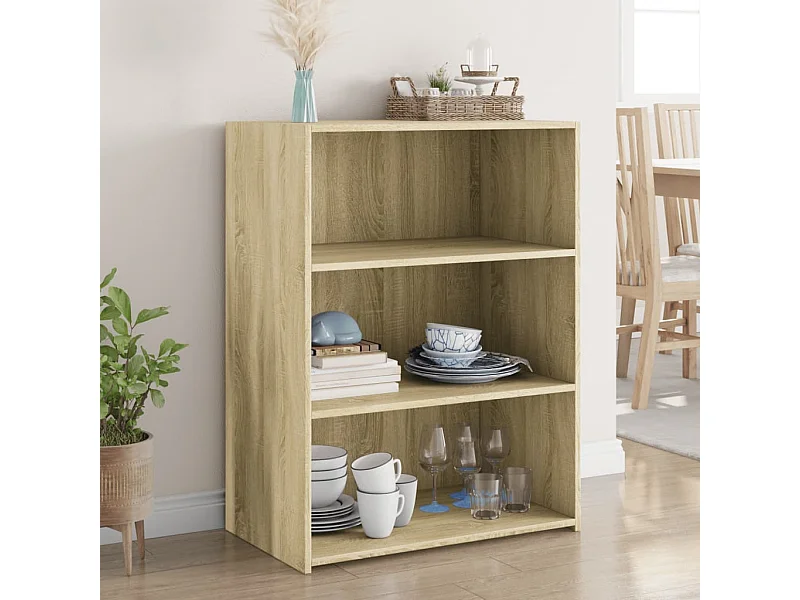 Buffet | Bahut | Meuble de rangement chêne sonoma 70x41x93 cm bois d'ingénierie