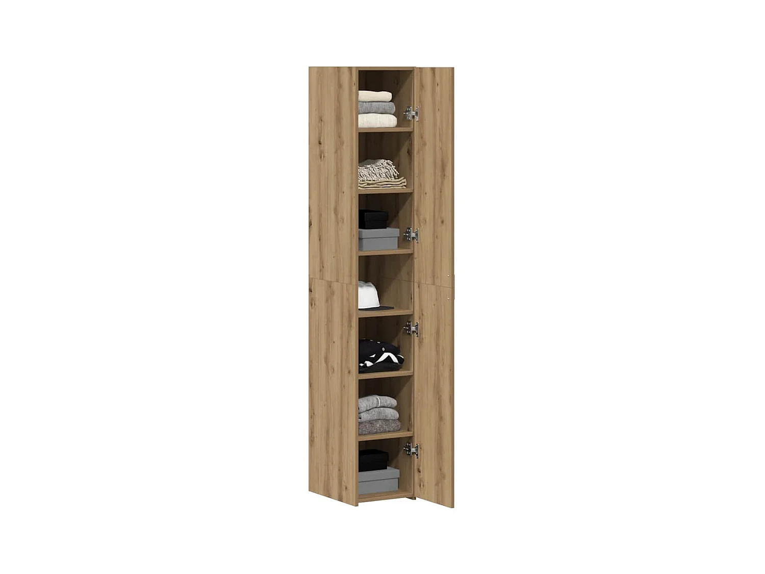 Buffet | Bahut | Meuble de rangement haut Chêne artisan 30x42.5x185 cm Bois d'ingénierie