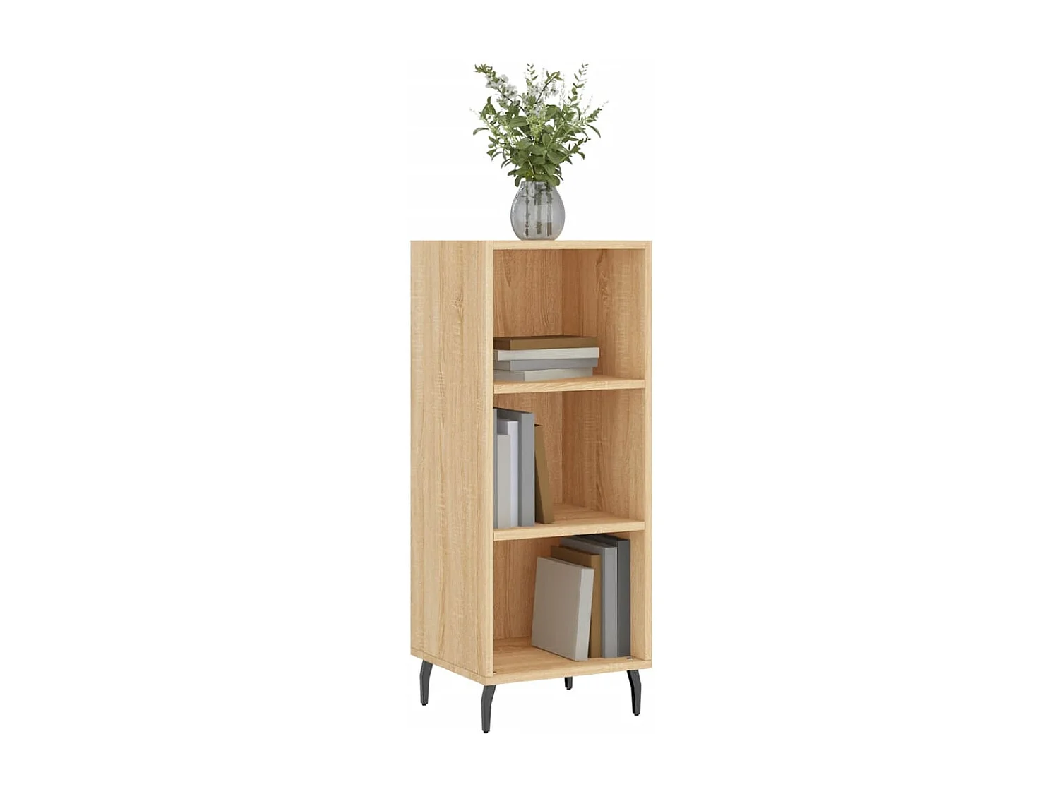Buffet | Bahut | Meuble de rangement chêne sonoma 34,5x32,5x90 cm bois d'ingénierie