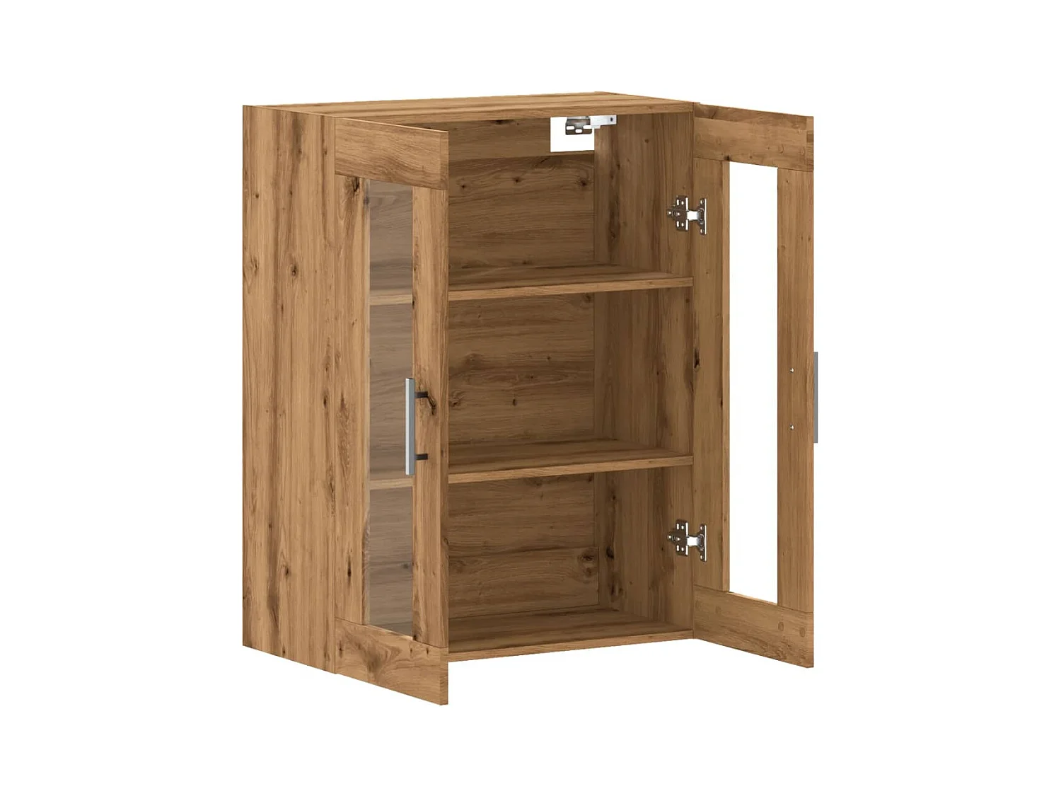 Credenza | Buffet | Armadio Rovere Artigianale 69,5x34x90 cm in Legno Multistrato