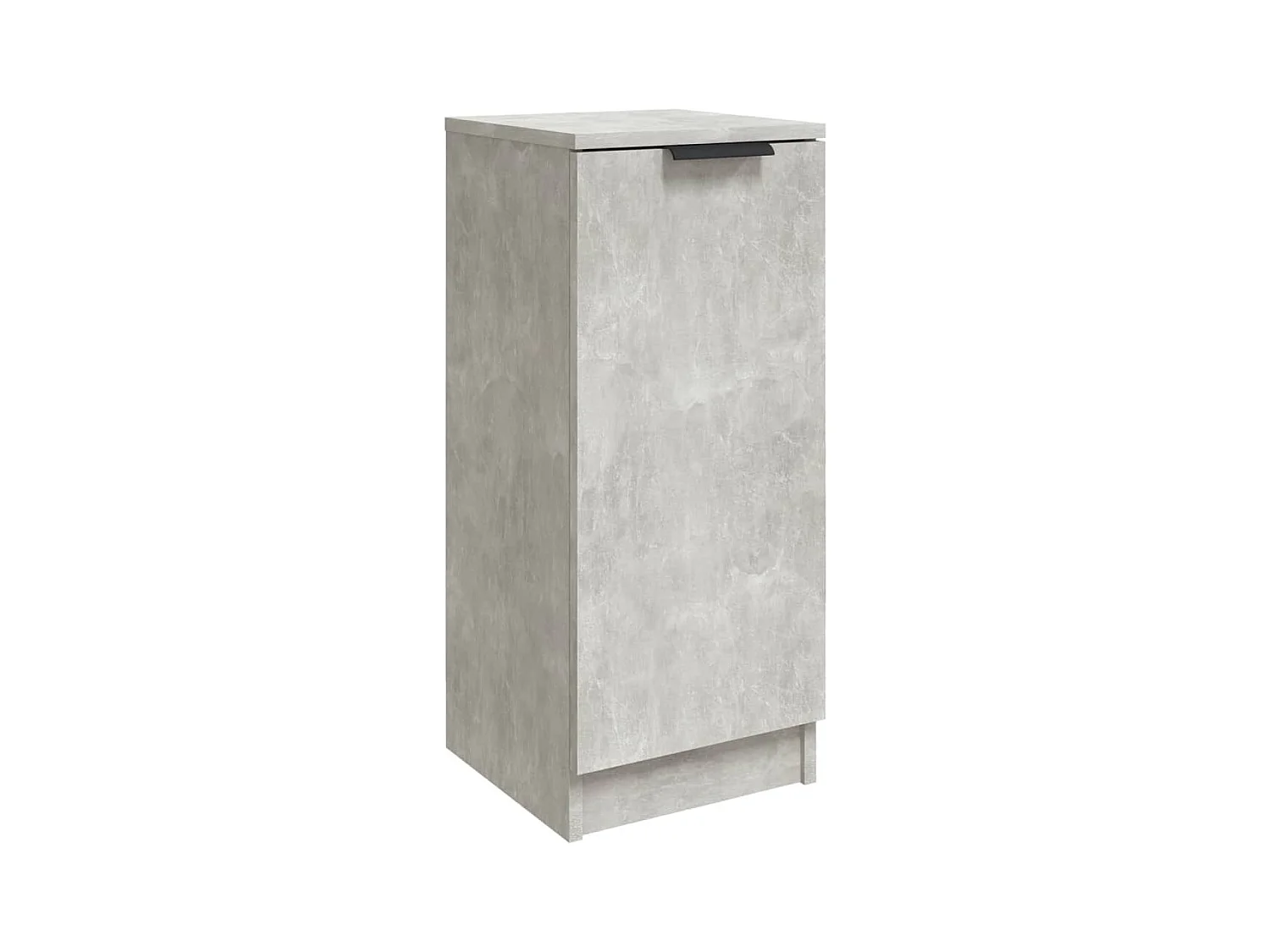 Buffet | Bahut | Meuble de rangement Gris béton 30x30x70 cm Bois d'ingénierie