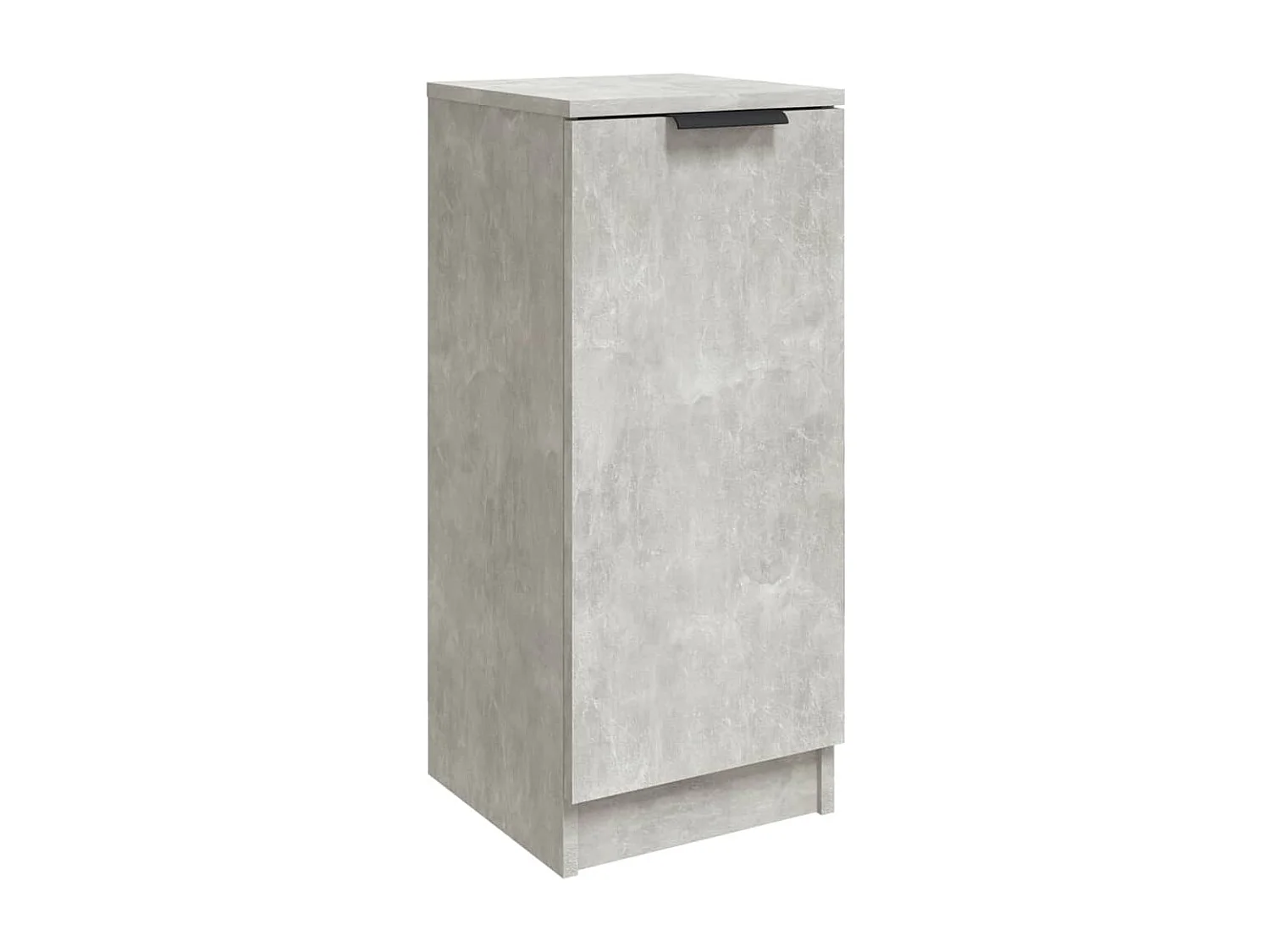 Buffet | Bahut | Meuble de rangement Gris béton 30x30x70 cm Bois d'ingénierie
