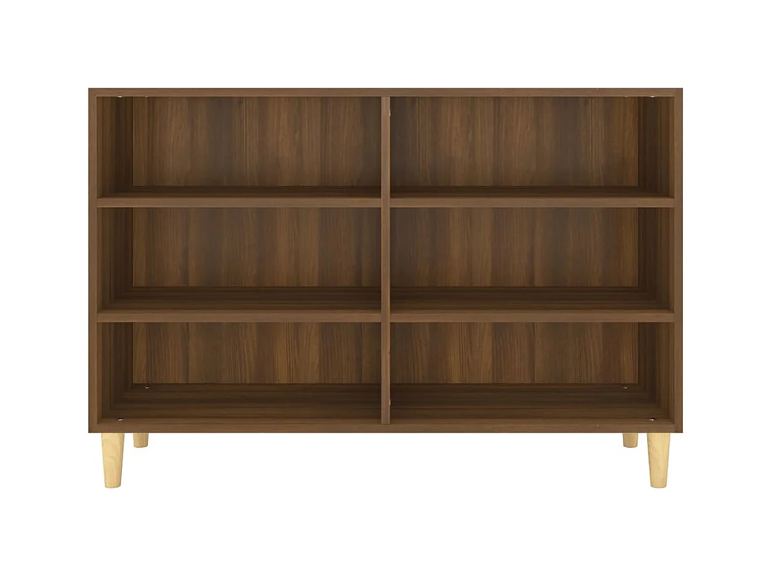 Buffet | Bahut | Meuble de rangement chêne marron 103,5x35x70 cm bois d'ingénierie