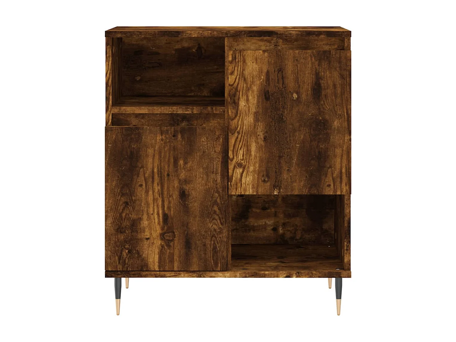 Credenza | Buffet | Armadio Rovere Fumo 60x35x70 cm in Legno Multistrato