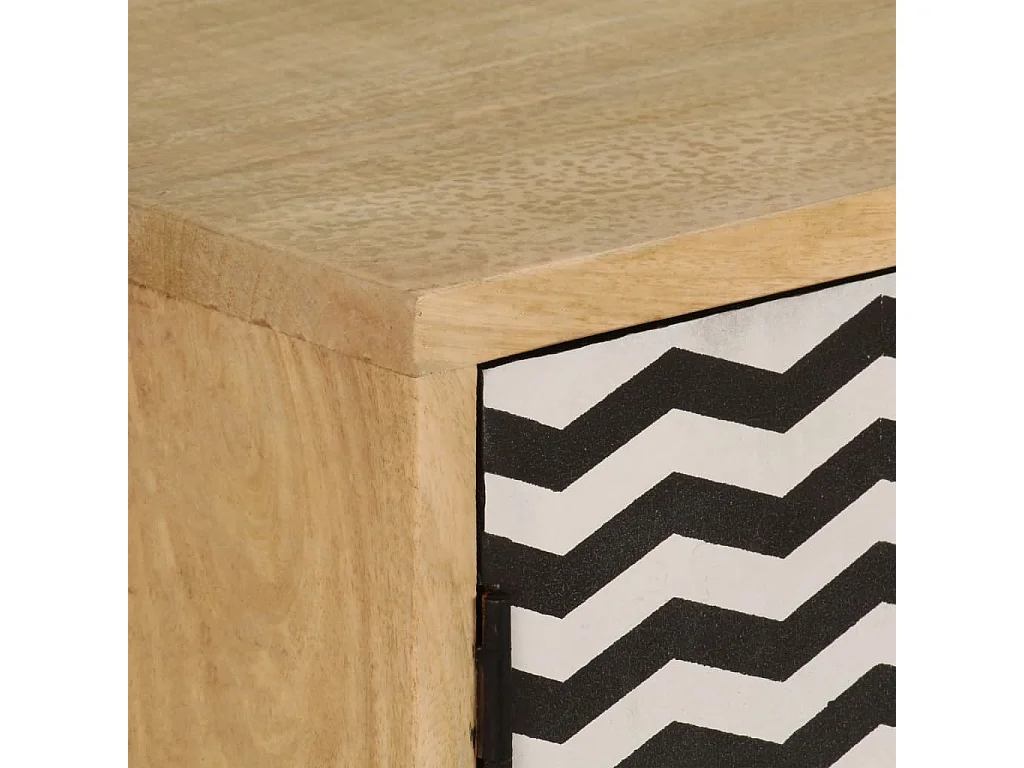 Buffet | Bahut | Meuble de rangement 120x30x75 cm bois de manguier massif