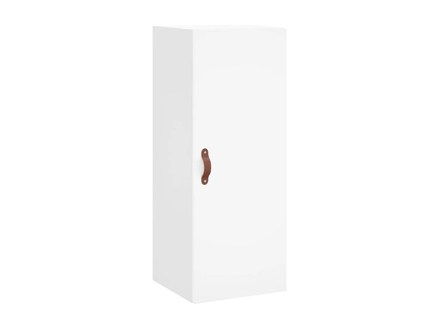 Buffet | Bahut | Meuble de rangement haut Blanc 34,5x34x180 cm Bois d'ingénierie