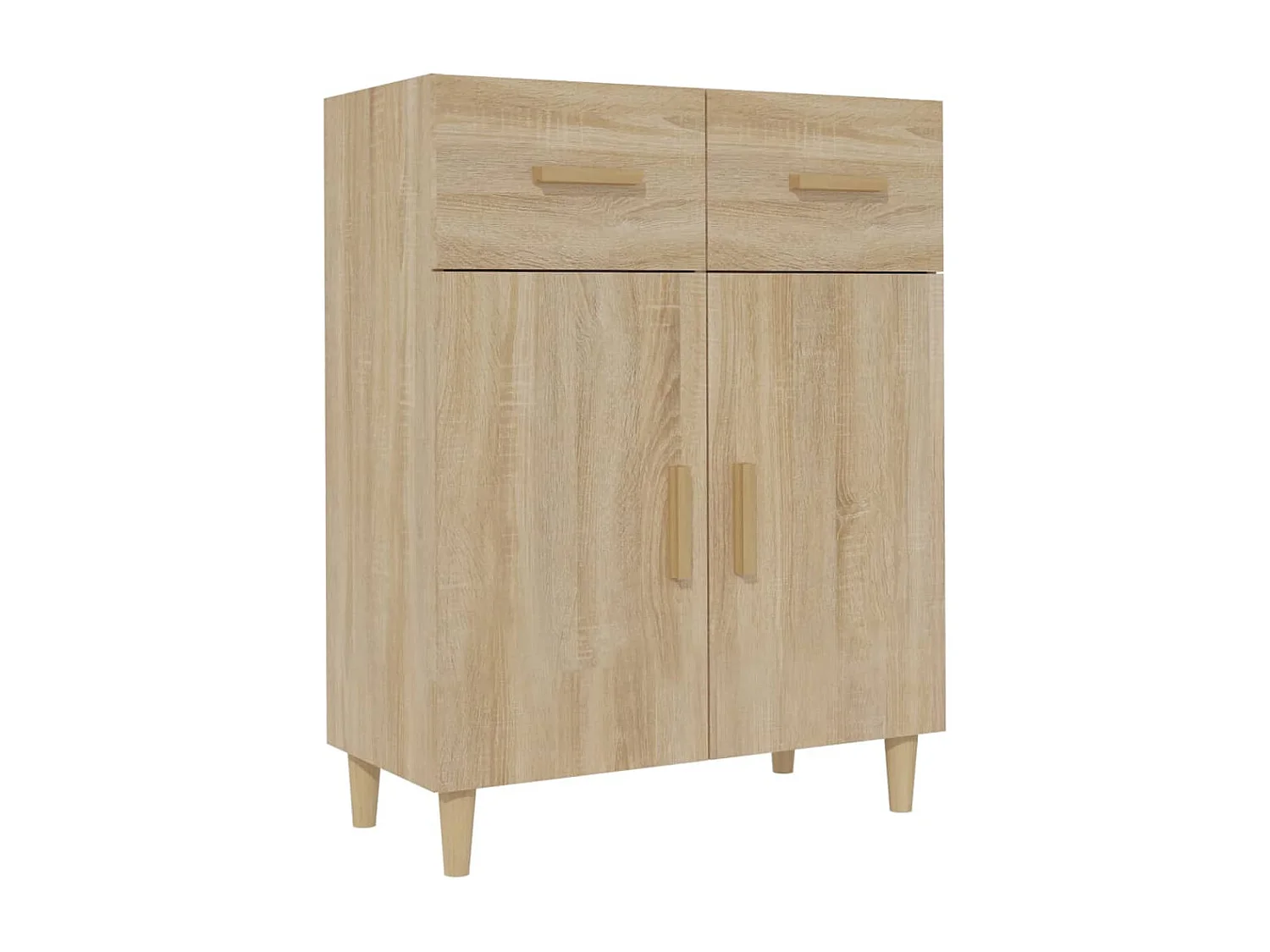 Buffet | Bahut | Meuble de rangement chêne sonoma 69,5x34x89 cm bois d'ingénierie