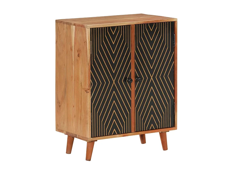 Buffet | Bahut | Meuble de rangement 60x35x74 cm bois massif d'acacia