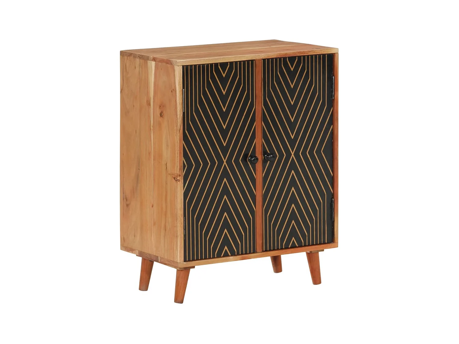 Buffet | Bahut | Meuble de rangement 60x35x74 cm bois massif d'acacia