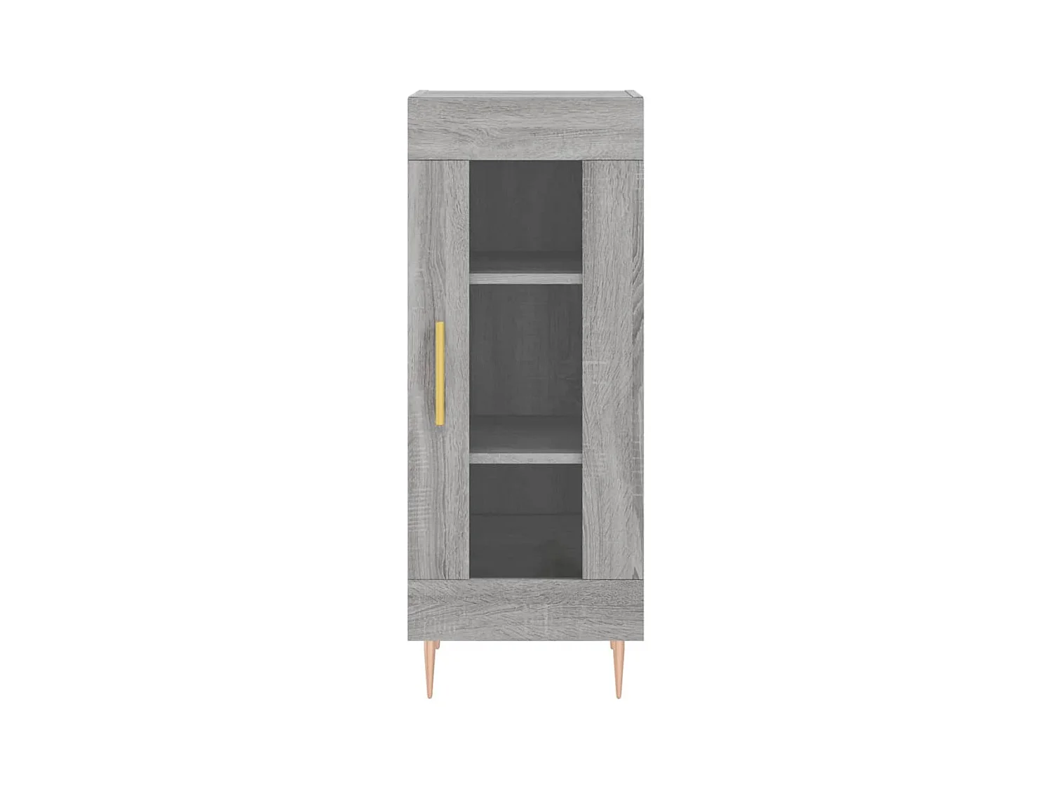Buffet | Bahut | Meuble de rangement Sonoma gris 34,5x34x90 cm Bois d'ingénierie