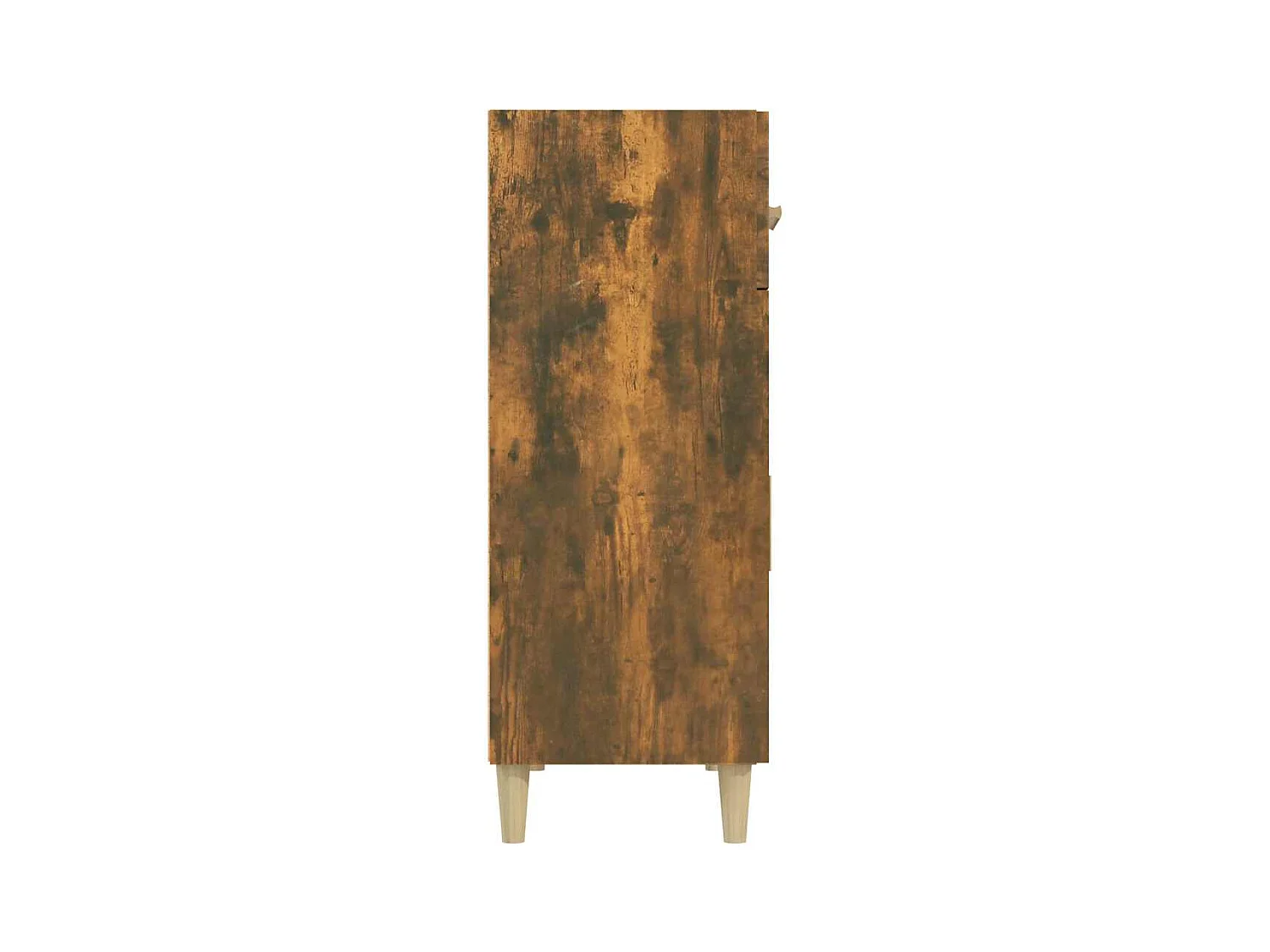 Buffet | Bahut | Meuble de rangement Chêne fumé 69,5x34x89 cm Bois d'ingénierie