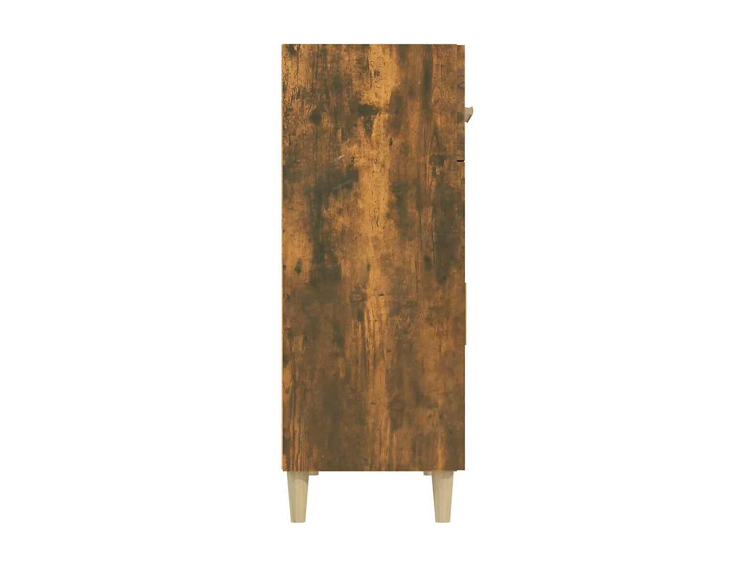 Buffet | Bahut | Meuble de rangement Chêne fumé 69,5x34x89 cm Bois d'ingénierie