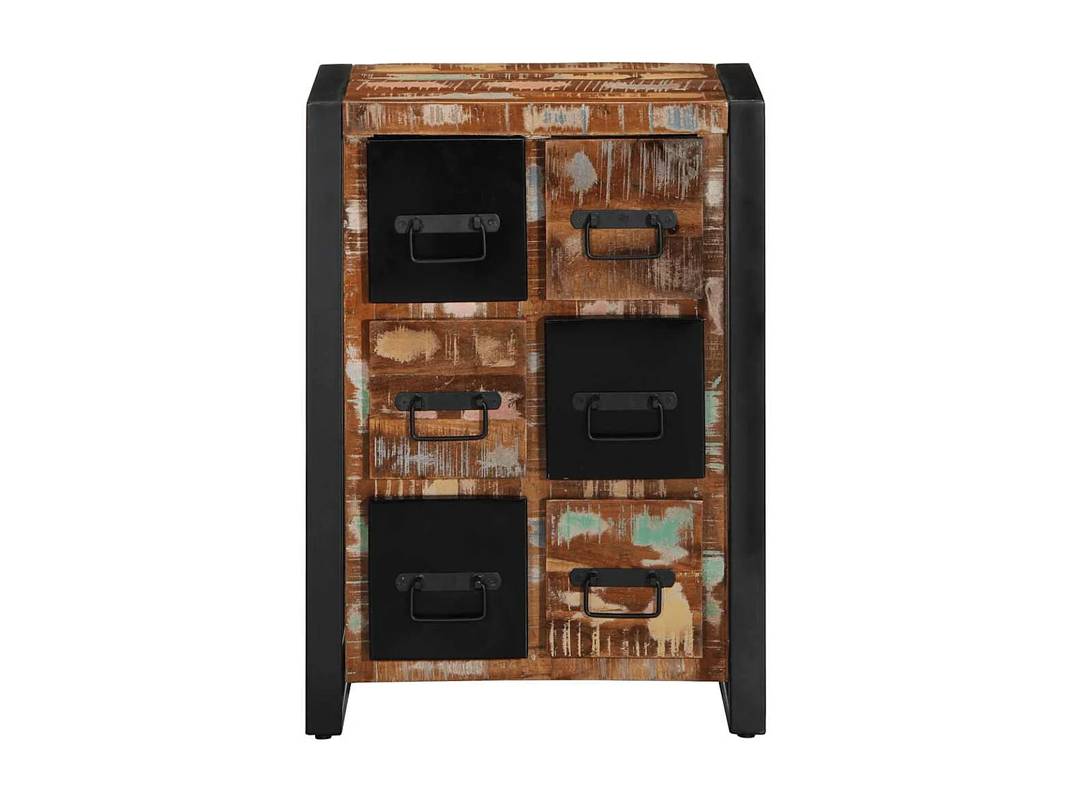 Buffet | Commode à tiroir | Meuble de rangement 50x35x70 cm bois massif de récupération