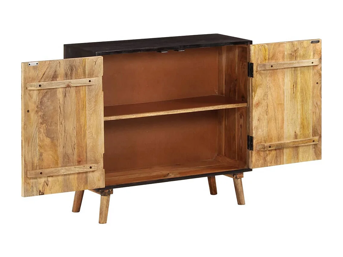 Buffet | Bahut | Meuble de rangement Bois de manguier massif 85x30x75 cm