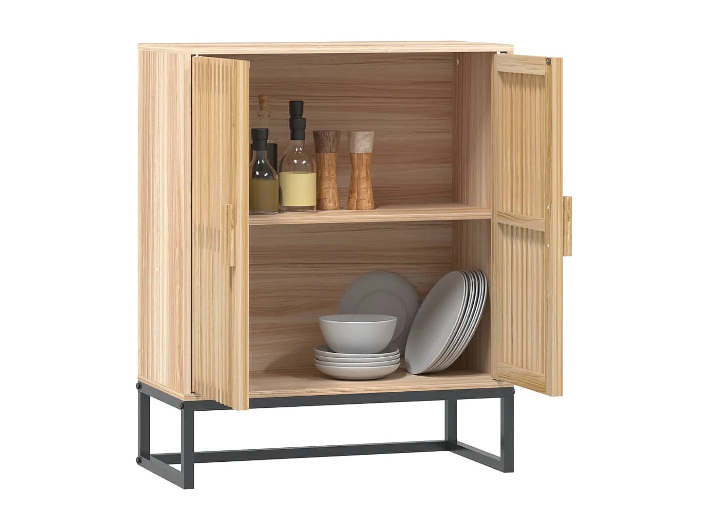 Buffet | Bahut | Meuble de rangement 60x30x75 cm bois d'ingénierie