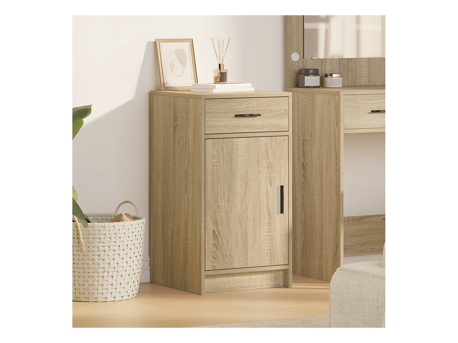 Buffet | Bahut | Meuble de rangement Chêne Sonoma 40x41x75 cm Bois d'ingénierie