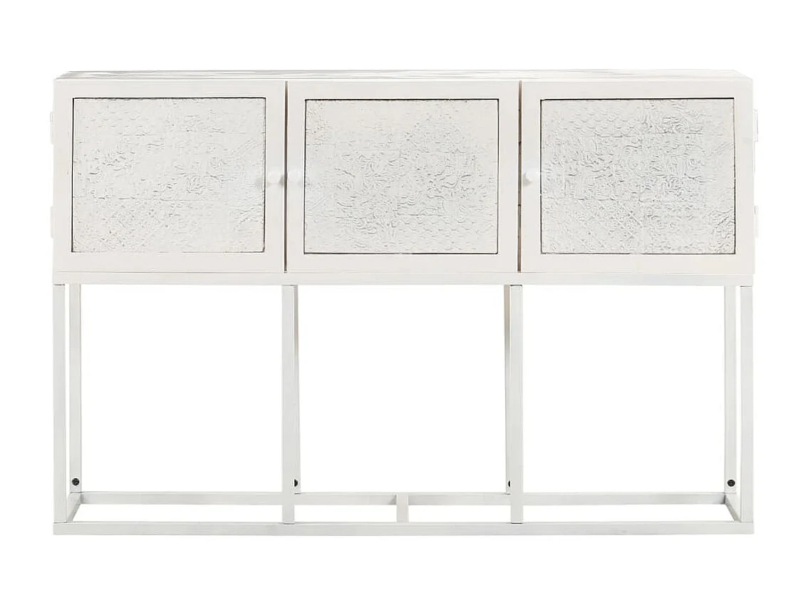 Credenza | Buffet | Armadio 115x30x76 cm in Legno Massello di Mango