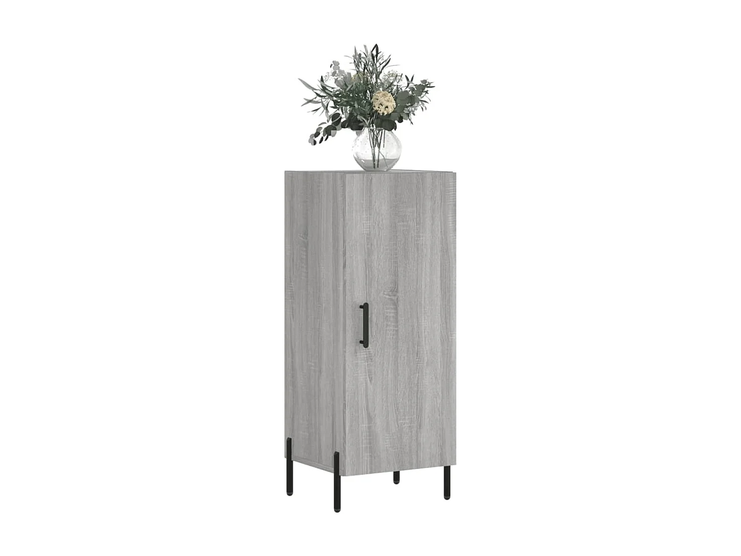 Credenza | Buffet | Armadio Grigio Sonoma 34,5x34x90 cm in Legno Multistrato
