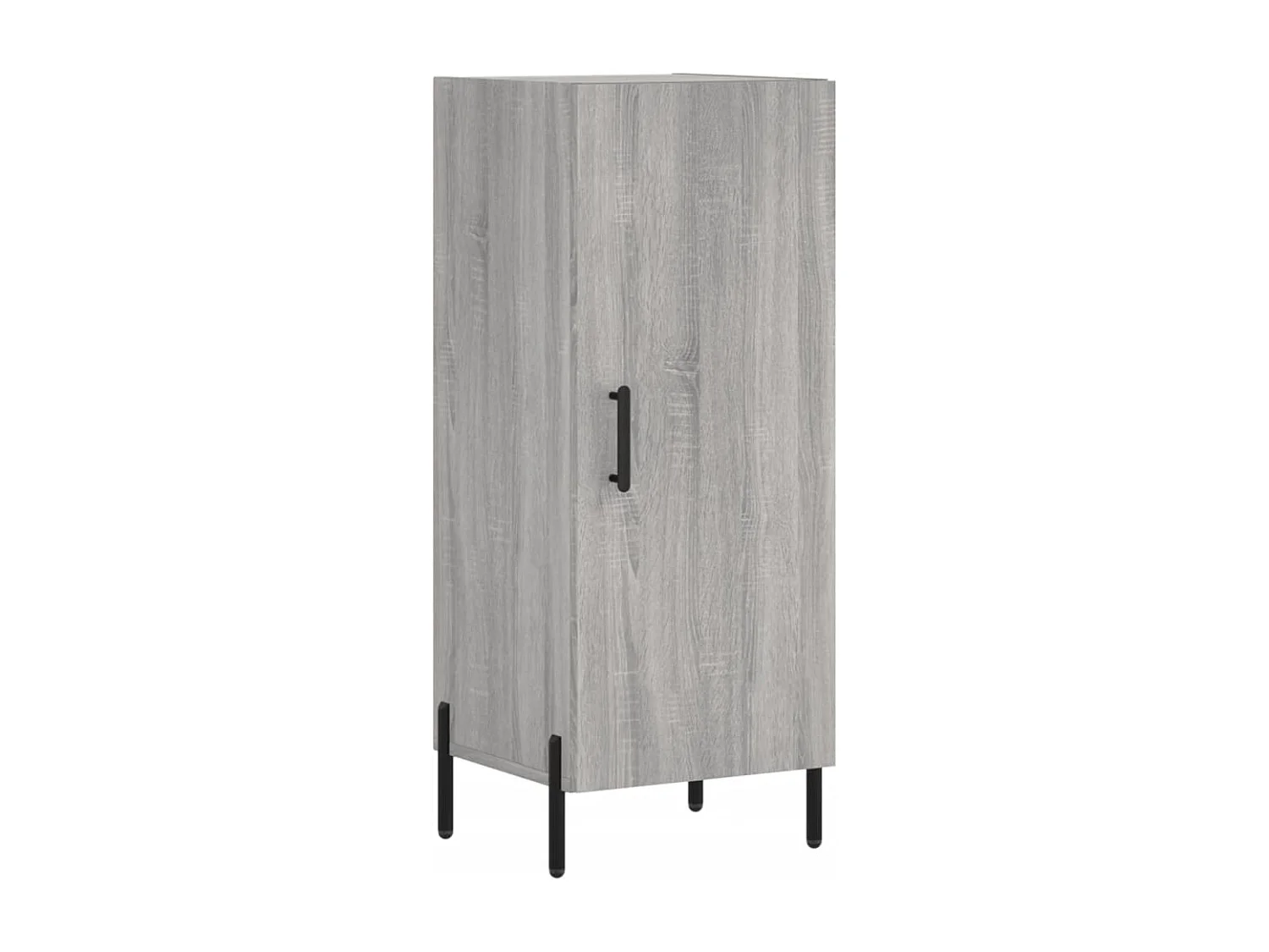 Buffet | Bahut | Meuble de rangement Sonoma gris 34,5x34x90 cm Bois d'ingénierie