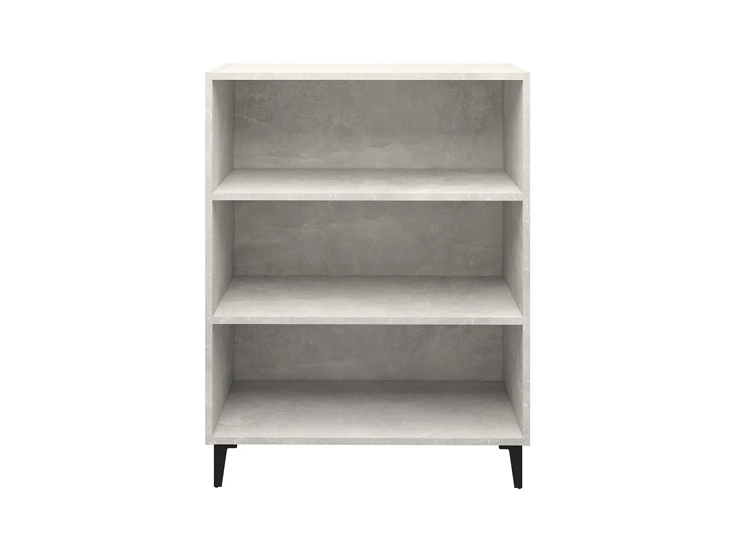 Credenza | Buffet | Armadio Grigio Cemento 69,5x32,5x90 cm in Legno Multistrato