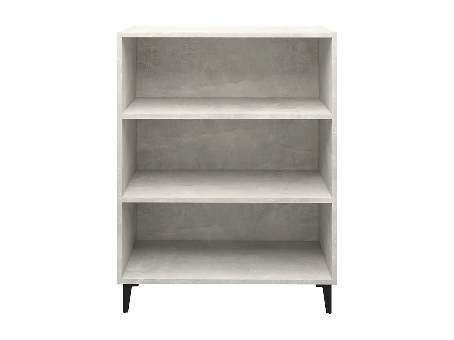 Buffet | Bahut | Meuble de rangement Gris béton 69,5x32,5x90 cm Bois d'ingénierie