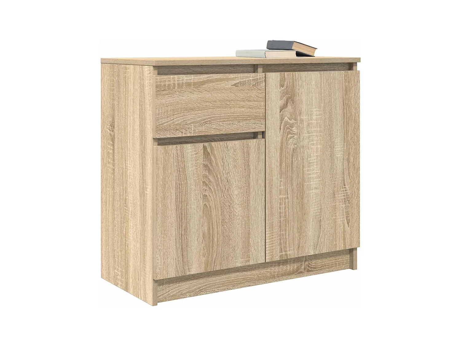 Buffet | Commode à tiroir | Meuble de rangement avec tiroir chêne sonoma 71x35x65 cm bois d'ingénierie