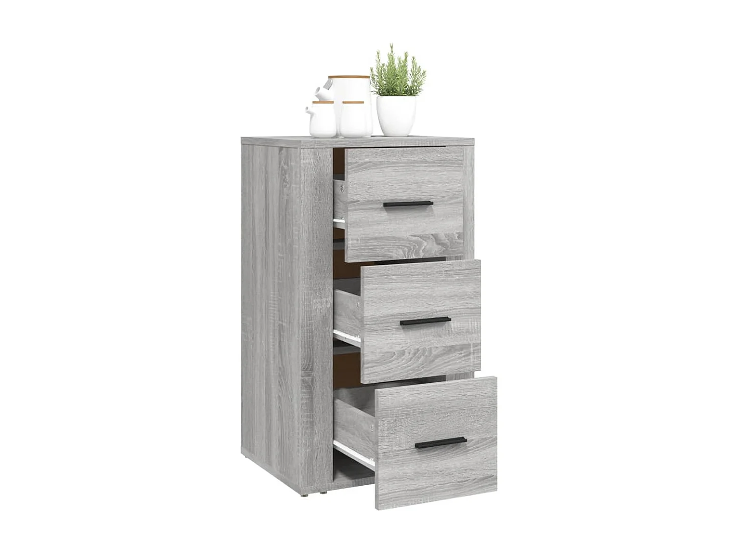 Buffet | Bahut | Meuble de rangement Sonoma gris 40x33x70 cm Bois d'ingénierie