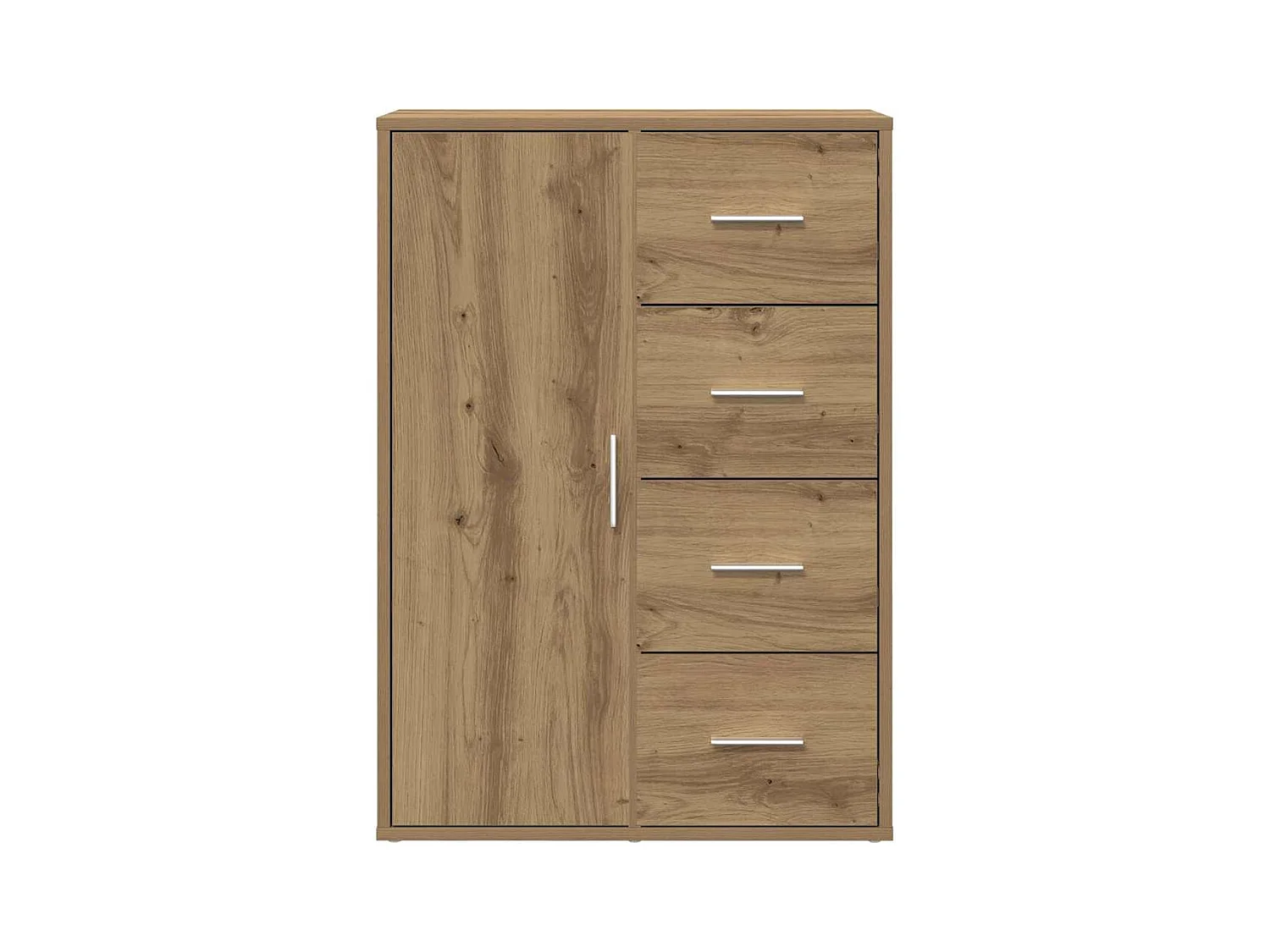 Buffet | Bahut | Meuble de rangement Artisan Chêne 60x31x84 cm en bois d'ingénierie