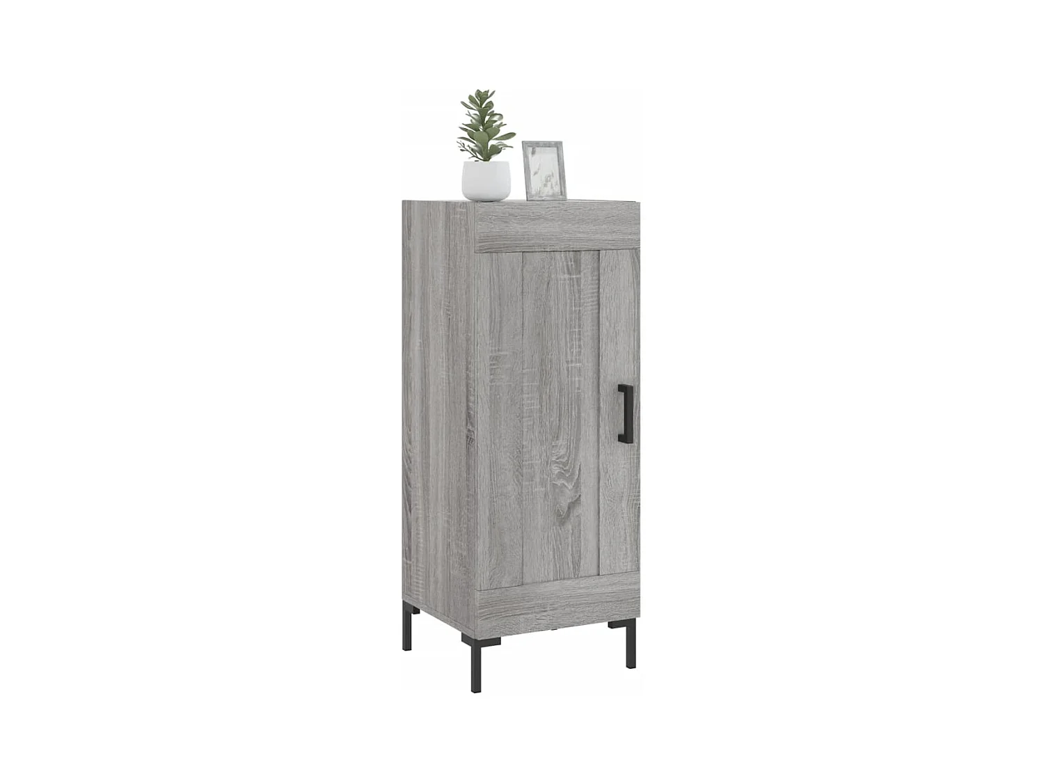 Credenza | Buffet | Armadio Grigio Sonoma 34,5x34x90 cm in Legno Multistrato