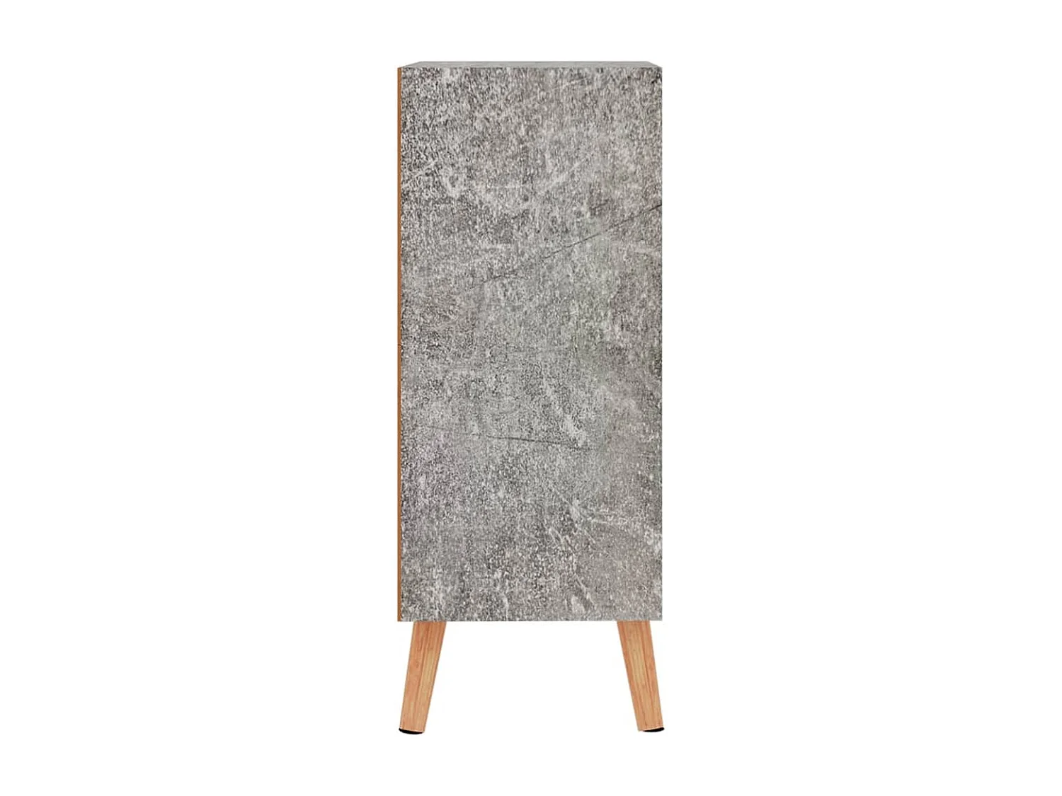 Buffet | Bahut | Meuble de rangement gris béton 60x30x72 cm bois d'ingénierie