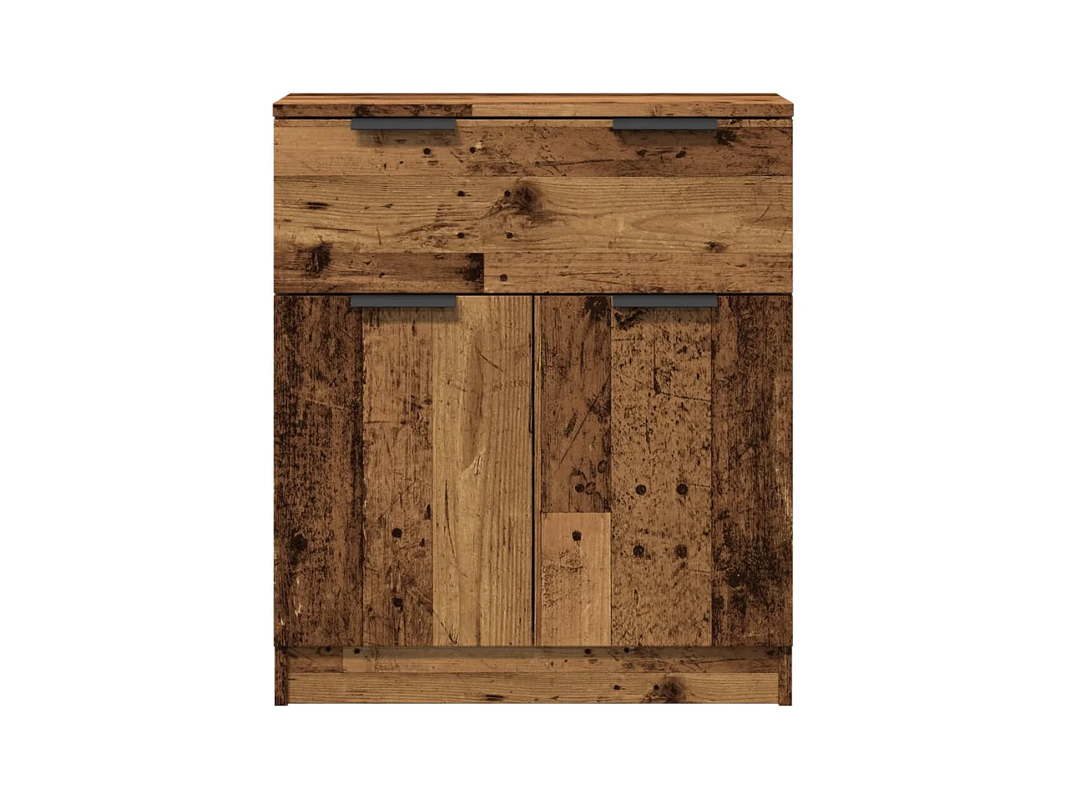 Buffet | Commode à tiroir | Meuble de rangement vieux bois 60x30x70 cm bois d'ingénierie