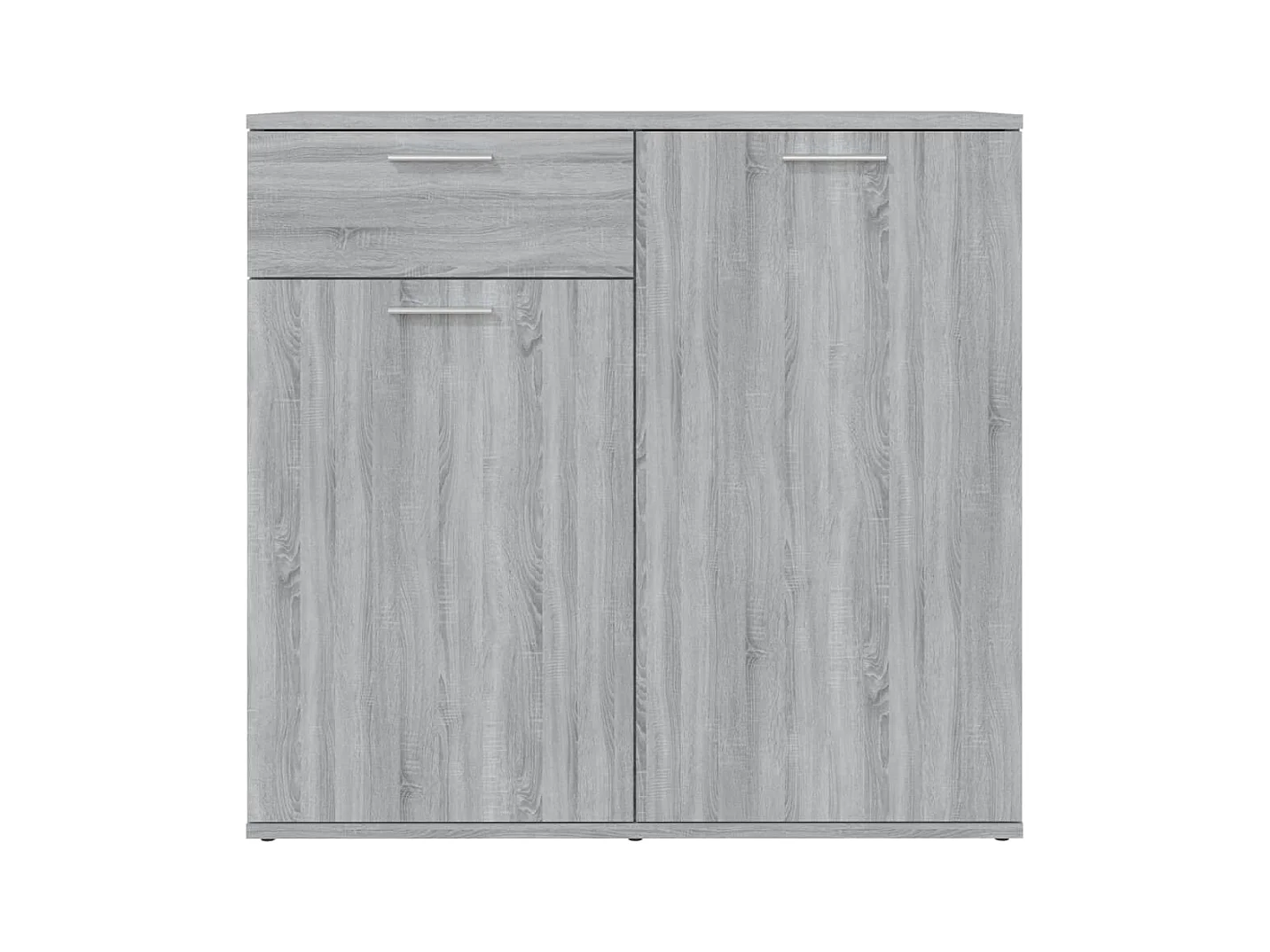 Buffet | Bahut | Meuble de rangement Sonoma gris 80x36x75 cm Bois d'ingénierie