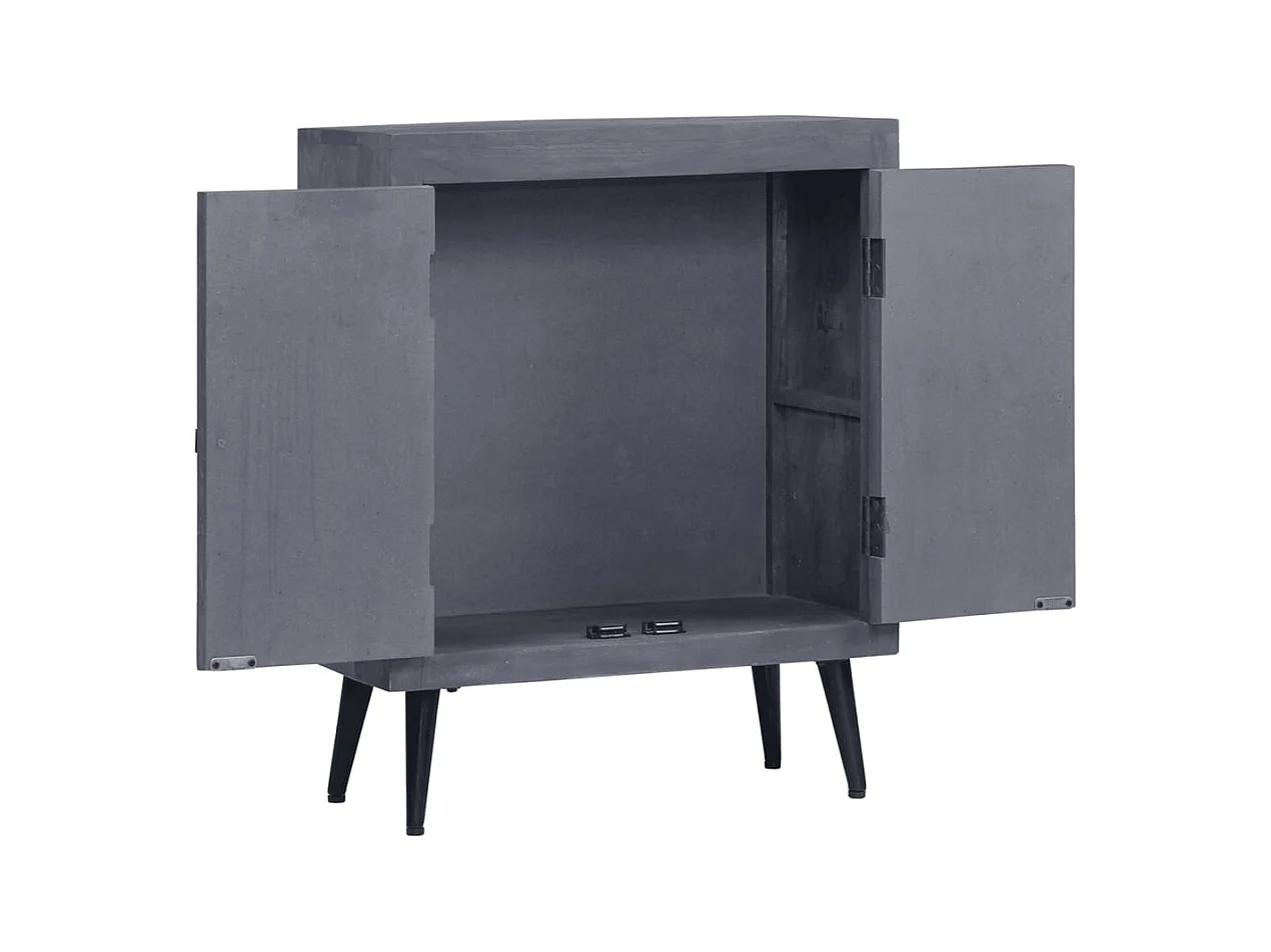 Credenza | Buffet | Armadio in Legno Massello di Mango 60x30x76 cm