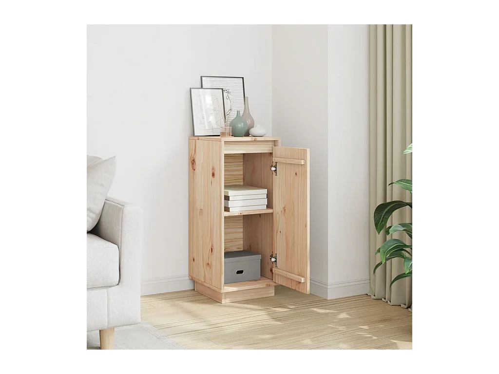 Buffet | Bahut | Meuble de rangement 31,5x34x75 cm Bois massif de pin