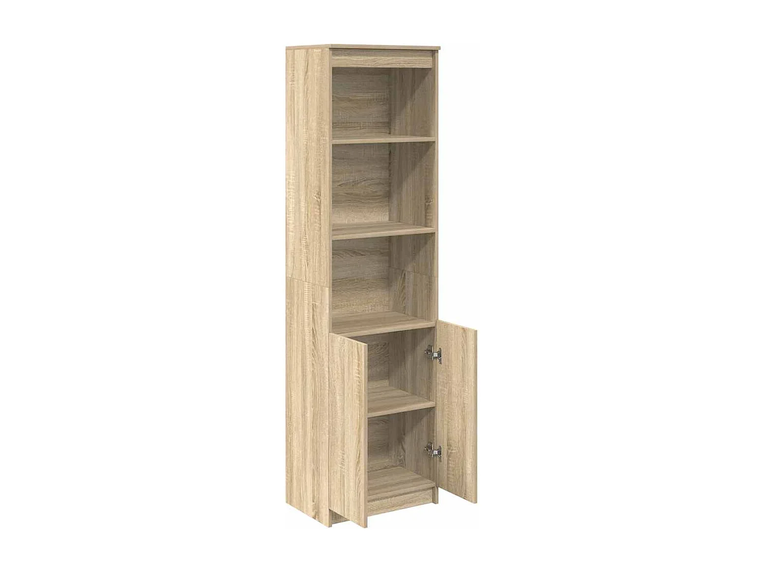 Buffet | Bahut | Meuble de rangement haut chêne sonoma 50x35x180 cm bois d'ingénierie