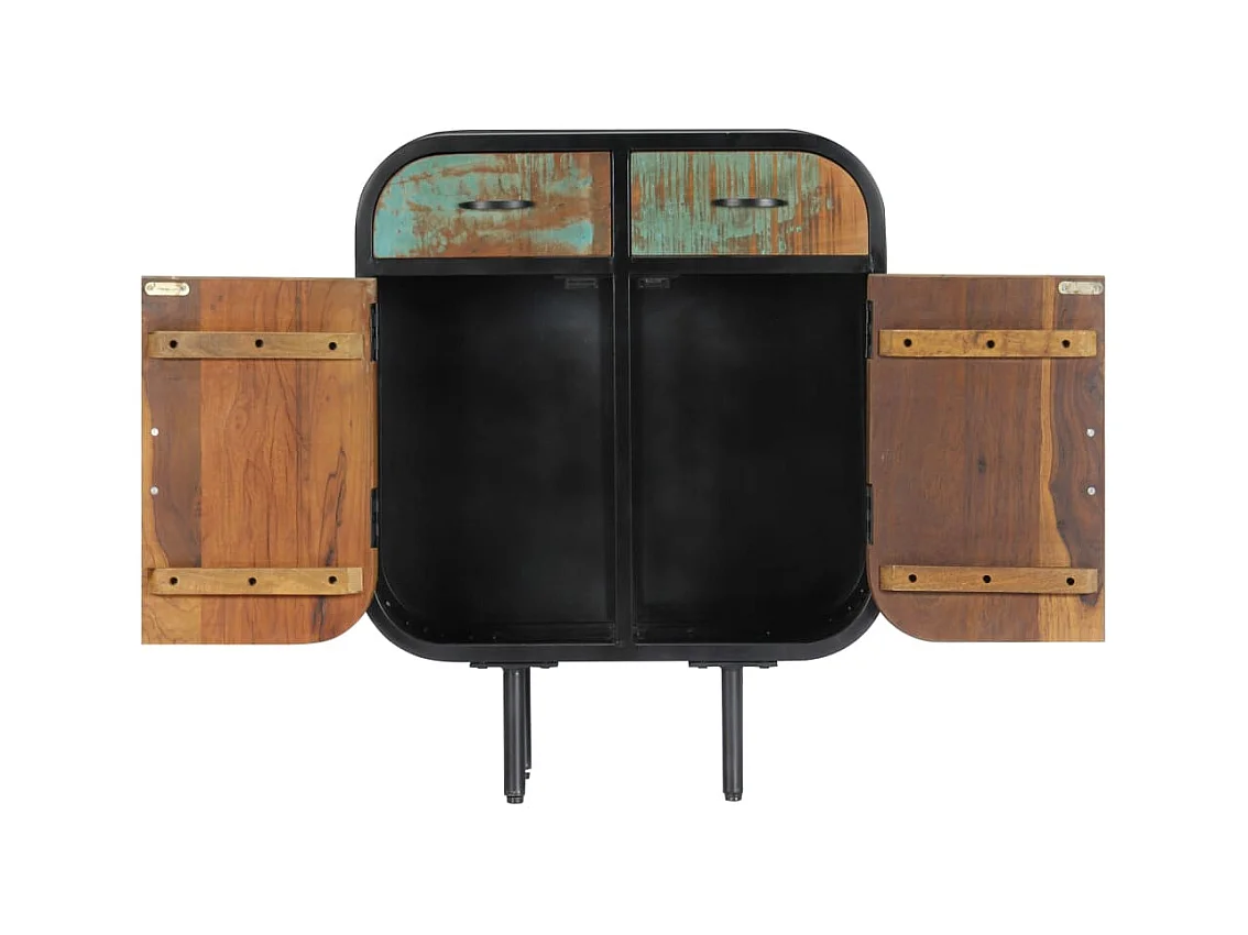 Buffet | Commode à tiroir | Meuble de rangement 60x30x75 cm Bois de récupération massif