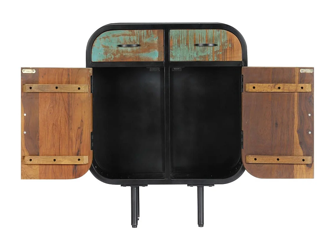 Buffet | Commode à tiroir | Meuble de rangement 60x30x75 cm Bois de récupération massif