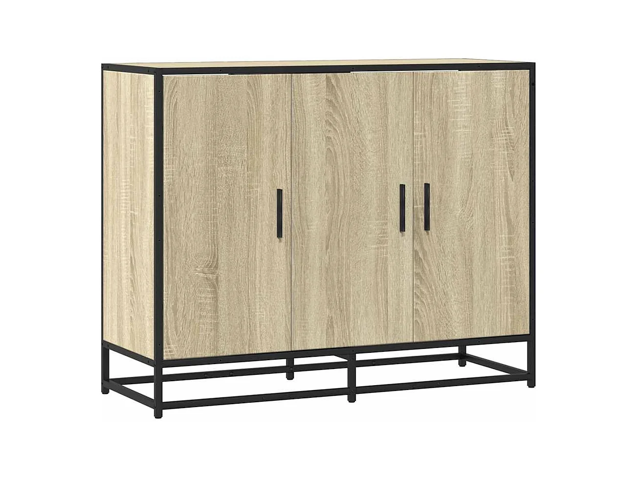 Buffet | Bahut | Meuble de rangement chêne sonoma 94x35x76 cm bois d'ingénierie