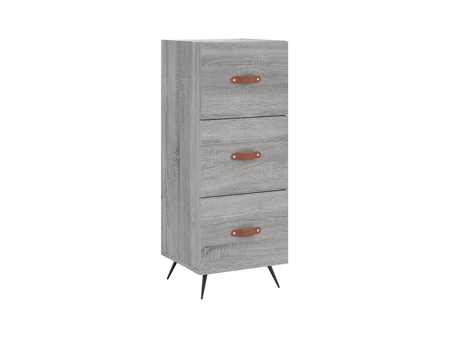 Credenza | Buffet | Armadio Grigio Sonoma 34,5x34x90 cm in Legno Multistrato