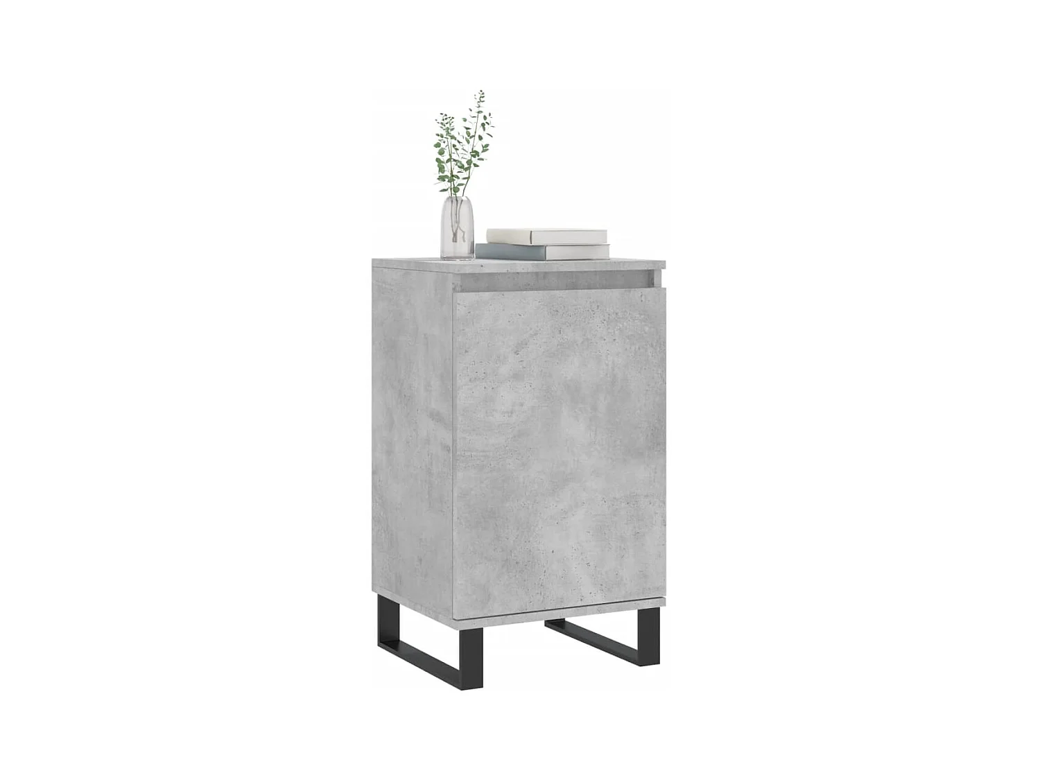 Credenza | Buffet | Armadio Grigio Cemento 40x35x70 cm in Legno Multistrato