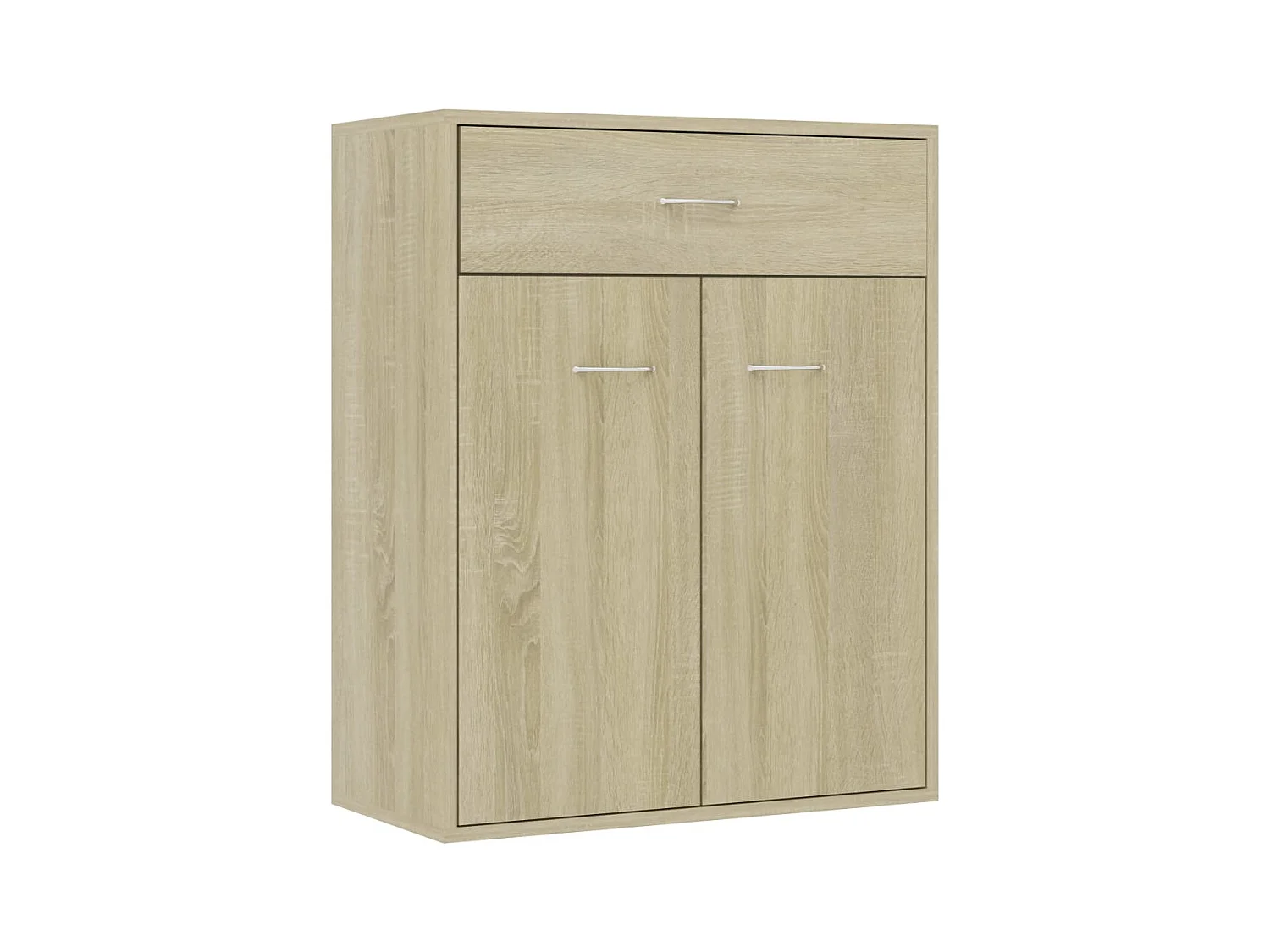 Buffet | Commode à tiroir | Meuble de rangement Chêne sonoma 60x30x75 cm Bois d'ingénierie