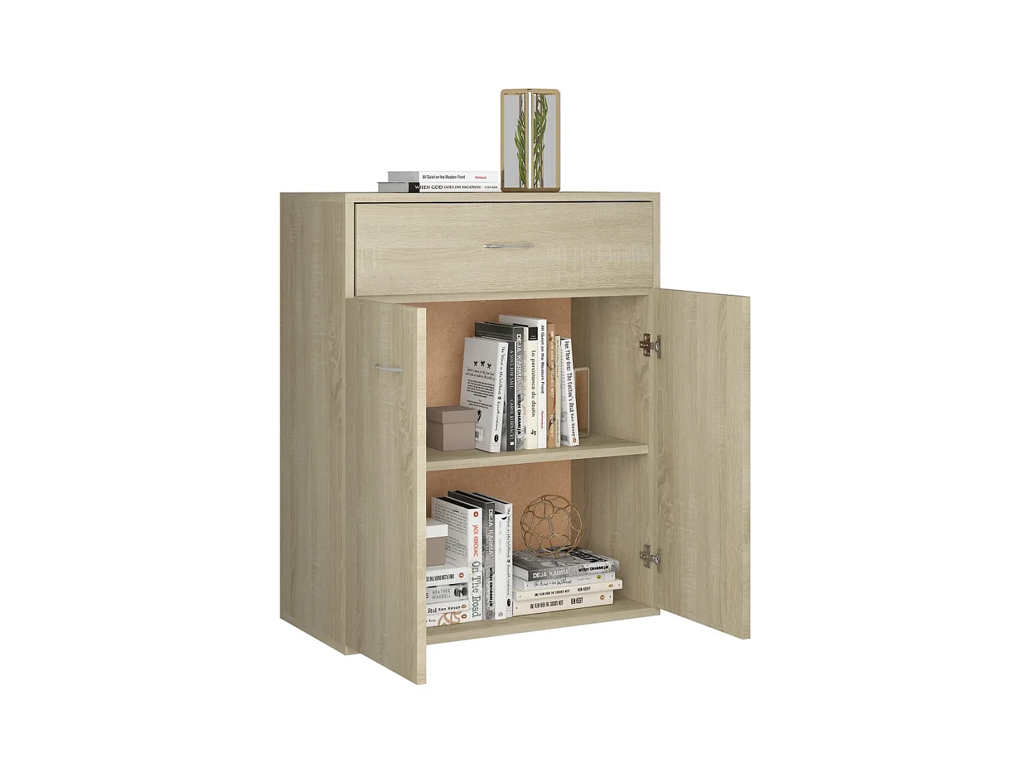 Buffet | Commode à tiroir | Meuble de rangement Chêne sonoma 60x30x75 cm Bois d'ingénierie