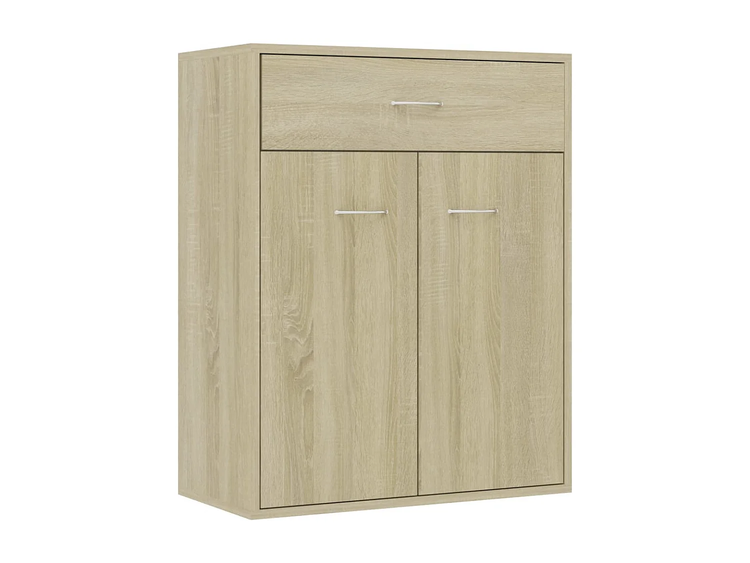 Buffet | Commode à tiroir | Meuble de rangement Chêne sonoma 60x30x75 cm Bois d'ingénierie